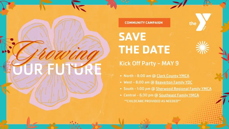 Save the Date - YMCA Community Campaign