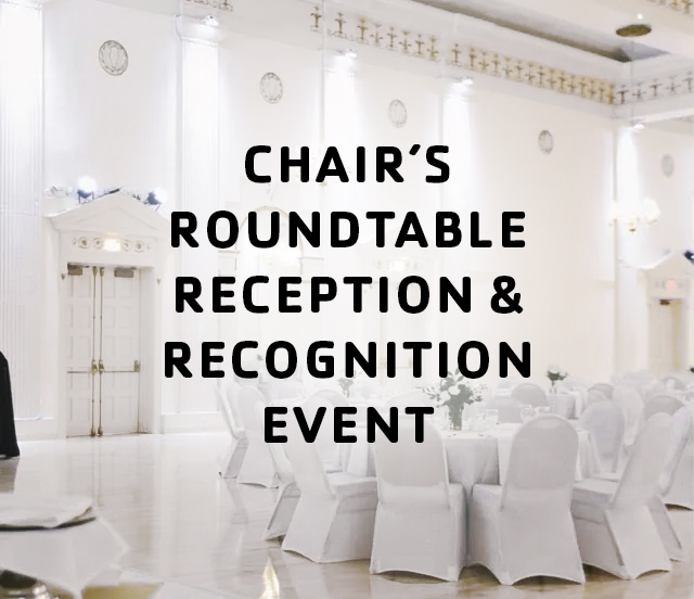 Annual YMCA Chair’s Roundtable Reception & Recognition Event