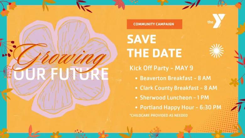 YMCA Community Campaign Kickoff - Save the Date